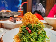 巧拌豆苗-四季民福烤鸭店(前门廊房二条店)