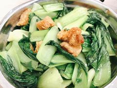 青菜烧油渣-八八餐厅(升州路店)