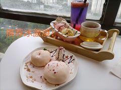 彩虹西柚气泡-猫小主咖啡·猫咖cat cafe(福田店)