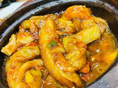 咸鱼鸡粒茄子煲-熠盛粤味(永康路店)