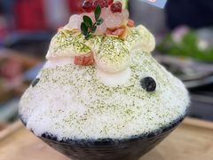 蜜瓜牛奶雪花冰-玄希浪漫厨房·韩料烤肉(湖滨银泰in77店)