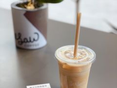 栀子花梨香拿铁-Seesaw Coffee(苏州中心店)