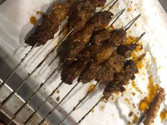 秦川黄牛招牌烤肉筋-叁宝烧烤 西安烧烤 领跑品牌(学府路店)
