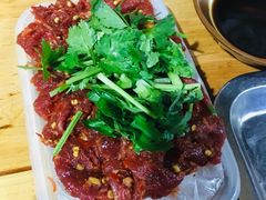 生拌牛肉-夜烤·宜宾烧烤(洋河路店)