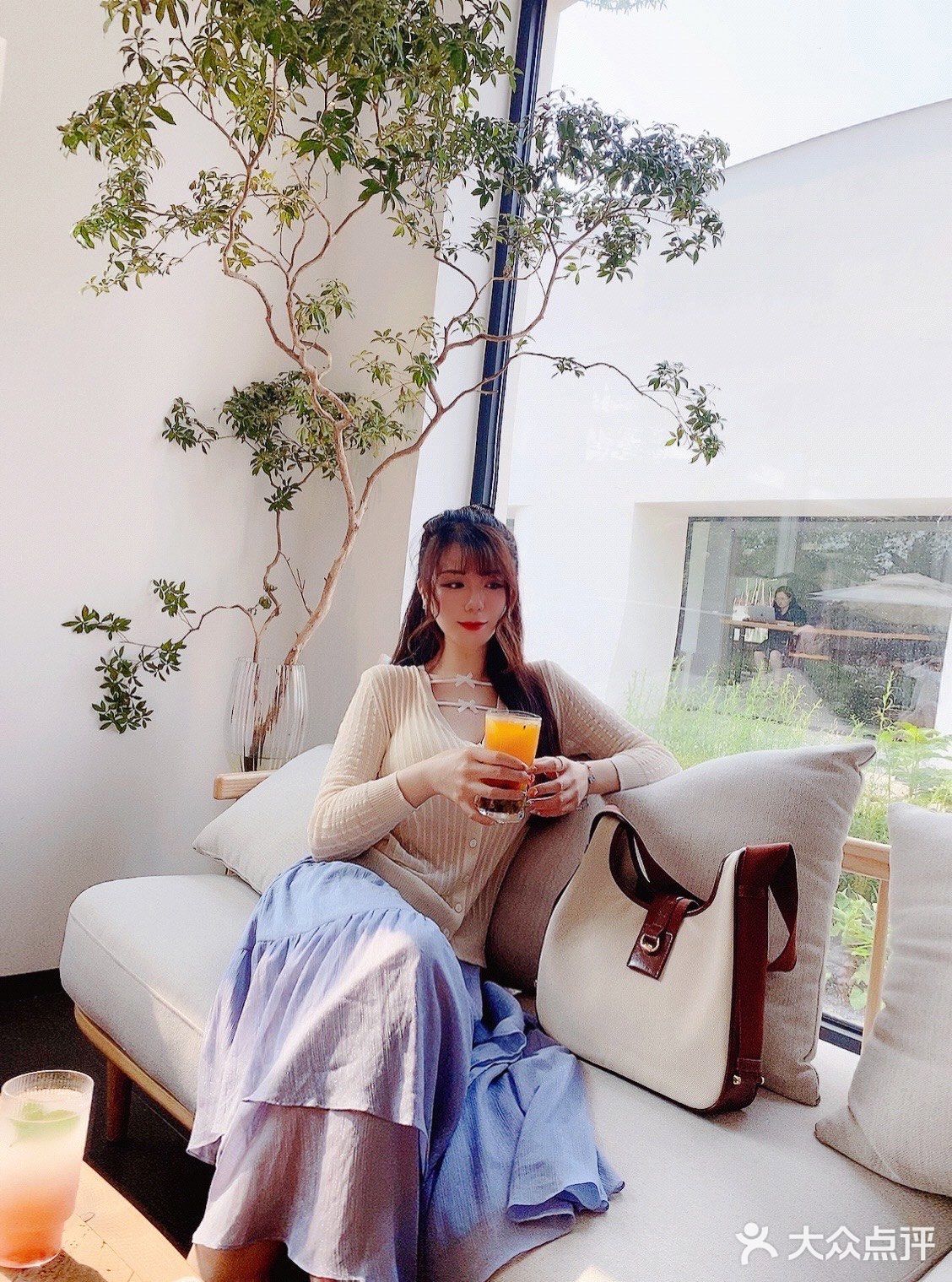 北京室外莫奈花园咖啡厅☕超美花园🌼下午茶