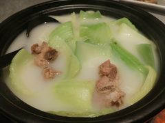 咸猪骨大芥菜汤煲-啫神·广州地标美食(北京路店)