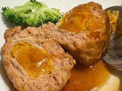 蛋黄狮子头-前海沿·海鲜水饺青岛菜(乐客城店)