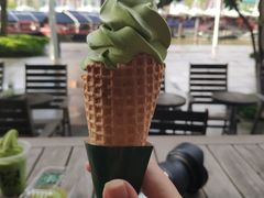 抹茶冰淇淋-辻利茶铺(辻利茶屋店)
