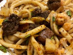 牛肉油泼拉条子-马振面(小皮院店)