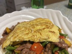 彩椒牛肉清拌面-文三里屯面馆(三里屯店)
