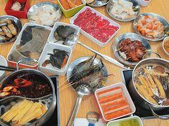 -杨老板·海鲜集市火锅·鲜切牛肉(中防万宝店)