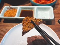 -明洞阿姨·韩式酱蟹烤肉·创意料理(三元桥店)