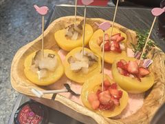 东北冰沙三果拼-钱锋炭缸烧烤(南湖大路总店)