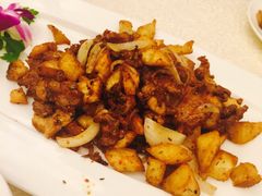 馕丁炒烤肉/份-楼兰印象(朝外店)