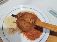 香烤猪皮-醉月城西昌火盆烧烤(天府店)