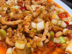 鱼香肉丝盖饭-张豆花(碚峡路店)