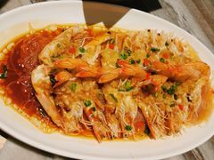 金银蒜蒸开边虾-大树餐厅(大悦城店)