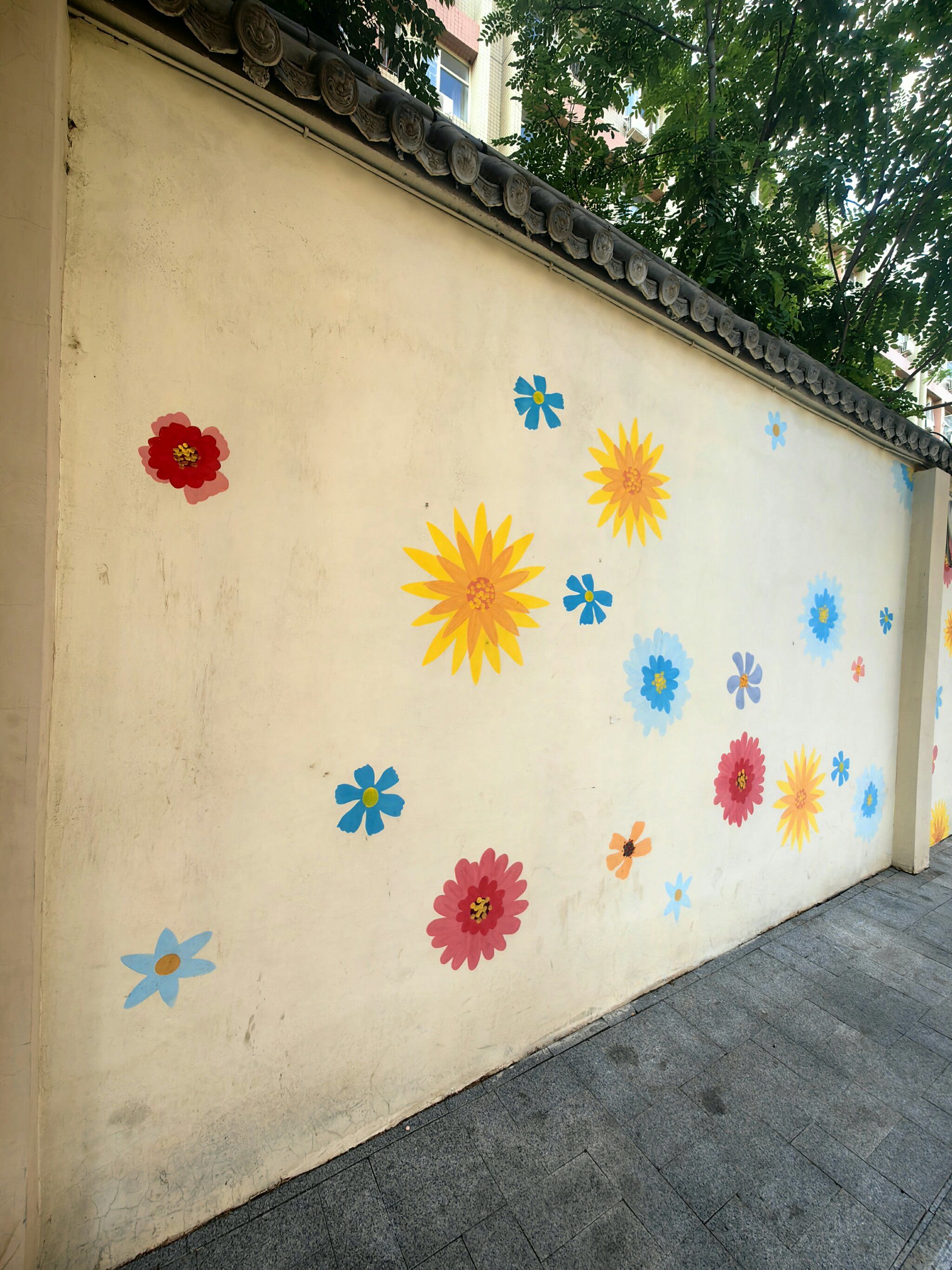 墙角的涂鸦秘境