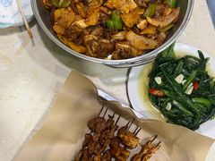 -尕有炕锅烤羊肉