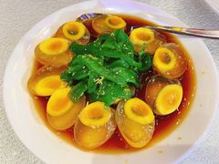 烧椒姜汁调蛋-阿庄新豫菜(航海东路店)