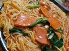 炒冷面-勃利地摊·勃立小串烧烤