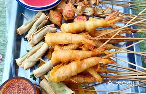 Premium Fresh Shrimp Skewers