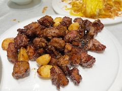 黑蒜子牛肉粒-桂园餐厅(五大道店)