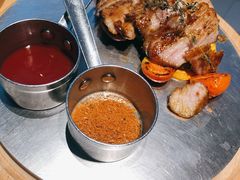 碳烤猪颈肉-小大董·烤鸭(观景餐厅·南京西路店)