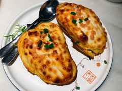 芝士焗土豆-绿茶餐厅(昆明世纪金源店)