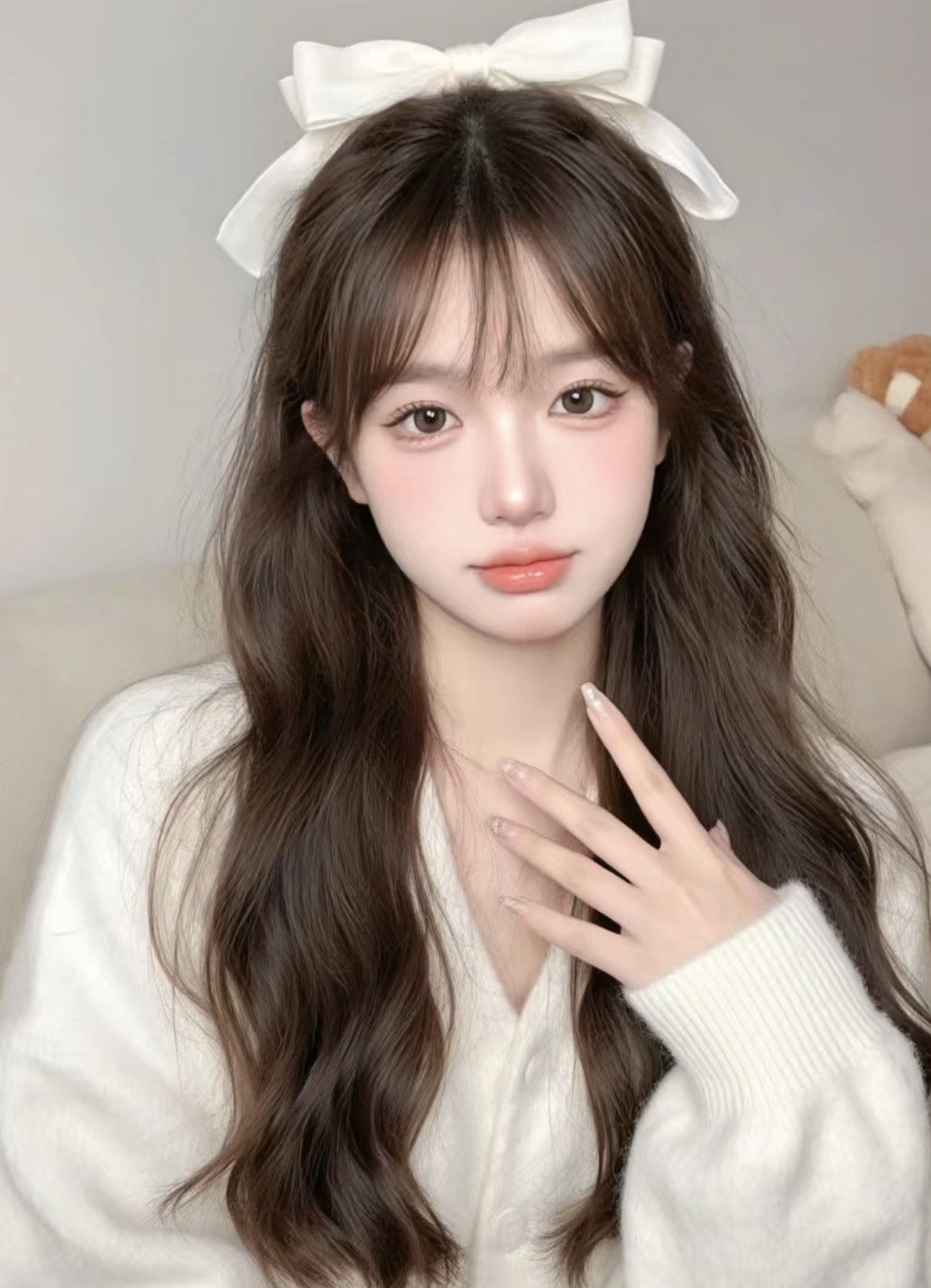 温柔长发少女
