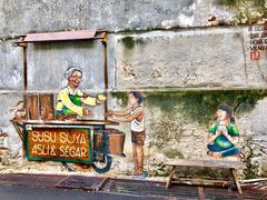 -槟城街头艺术街区