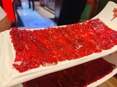 鲜牛肉-左庭右院鲜牛肉火锅(龙湖杭州滨江天街店)