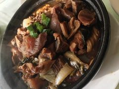 鸭肫腌菜花烧排骨-人全到南京本帮菜馆(云锦路店)