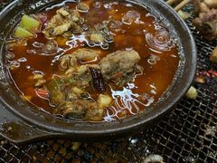 烤脑花-彝人部落火盆烧烤(原内环足球场店)