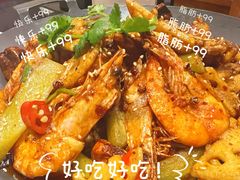 干锅牛蛙虾-锦尚阁烤鱼•天津菜(宣武门胡同店)