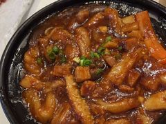 咸鱼鸡粒茄子煲-上下九广州菜馆(锦业路店)