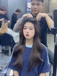 -米可造型烫发染发