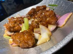 蒜香蜜汁排骨-绿茶餐厅(成都大悦城店)