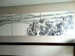 会客厅壁画-北京北辰洲际酒店