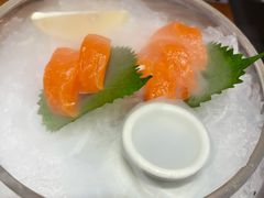 厚切深海三文鱼刺身-万岁寿司(天河领展店)