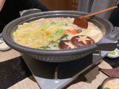 豚骨高汤蔬菜锅-月下料理(楷林IFC店)