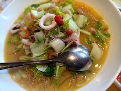 白菜粉丝烩海鲜-北平楼·烤鸭·北京菜(牡丹园店)