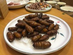 油炸蚕蛹-东北农家小院(定西路店)