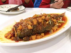 干烧大黄鱼-丰泽园饭店