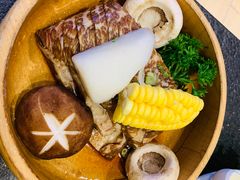 -草家酱蟹炭火烤肉店(珲春南路一店)
