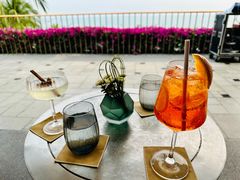 -日落吧·海景咖啡厅·餐酒吧·鸡尾酒·下午茶·乐队表演·浪漫夕阳·三亚文华东方酒店
