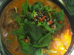 吊锅酸萝卜牛肉-新竹里馆·花园餐厅(兴苑路店)