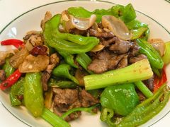 兔耳菌辣椒炒牛里脊-天山传奇新疆菜(SKLP店)