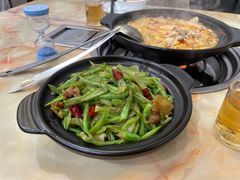 砂煲四季豆-李师傅脆肚(梅林店)
