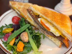 牛排芝士蘑菇北海道三明治-玲婧胡同·生日蛋糕·餐厅(嘉里城店)